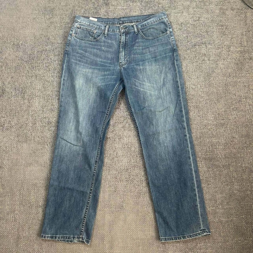 Levi Strauss & Co 514 Straight Leg Jeans Mens 36x29 Blue Medium Wash